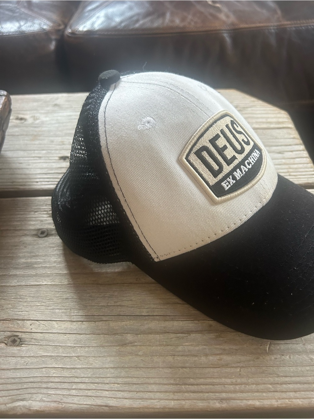 Black & White Trucker Cap